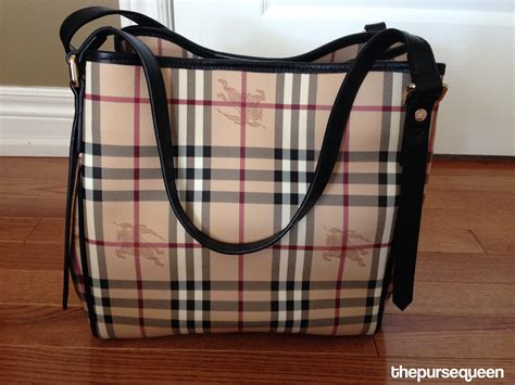 real real Burberry tote